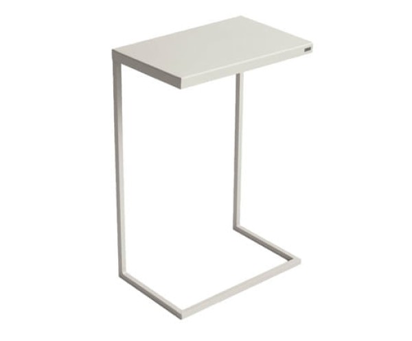 Encontraproduto.com.br - Mesa de Apoio Wire Aço Carbono Porcelana - LINEE - (Avariado)