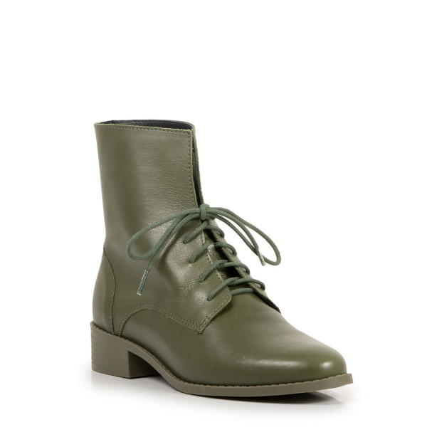 Encontraproduto.com.br - Bota Couro Verde