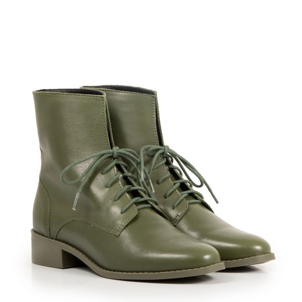 Encontraproduto.com.br - Bota Couro Verde