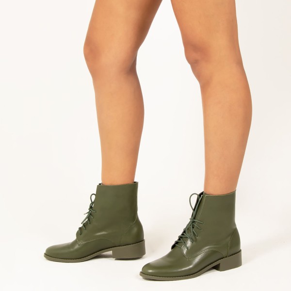 Encontraproduto.com.br - Bota Couro Verde