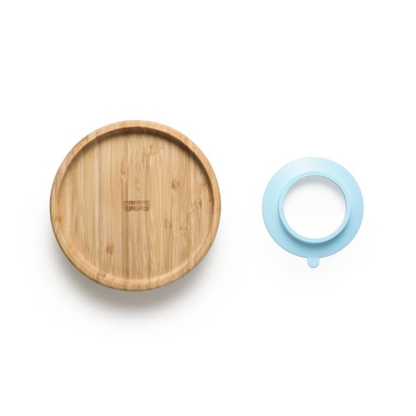 Prato Raso com Ventosa Bam N Boo 6+M Azul Fisher Price - BB1170OUT [Reembalado]