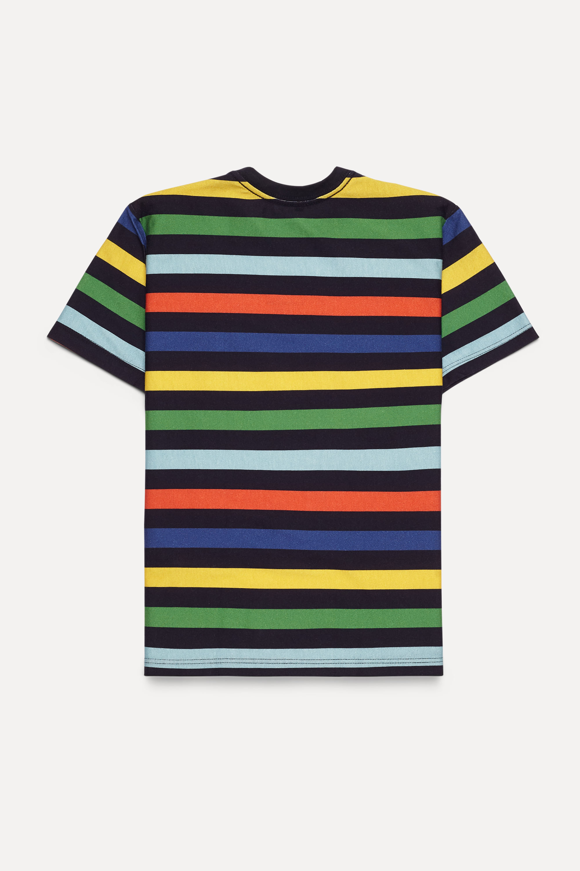 CAMISETA MINI SM FULLPRINT LISTRA COLOR