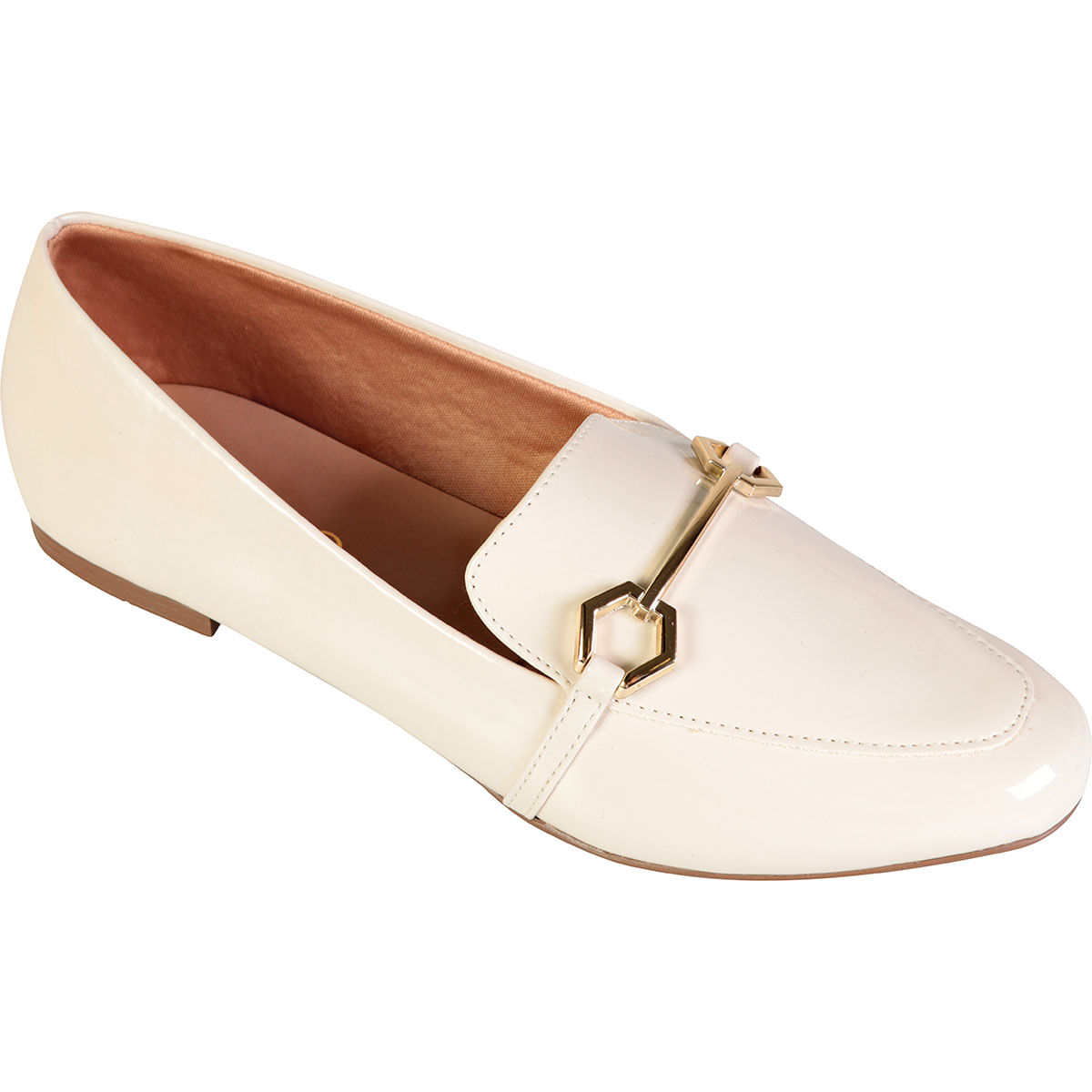 Sapato Via Uno Liso Branco