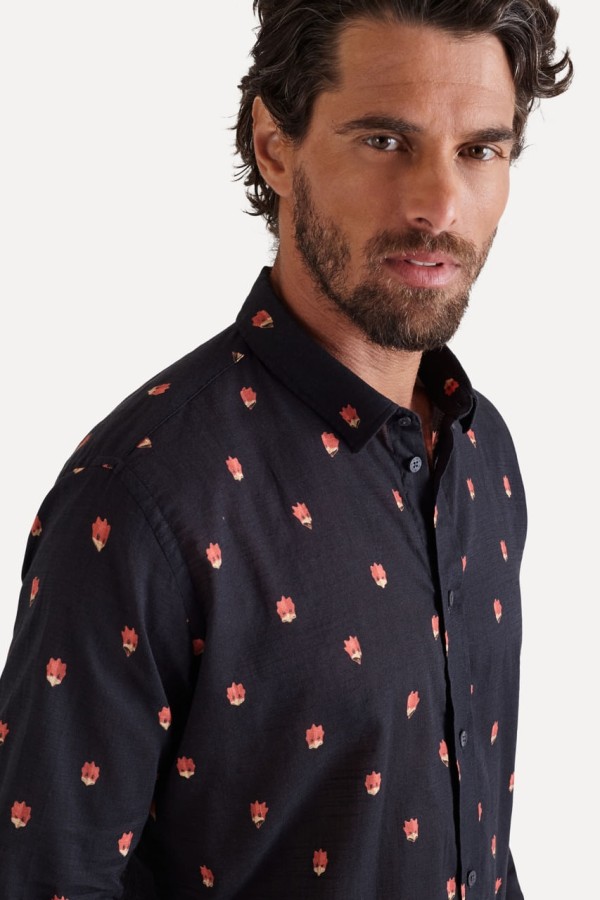 Encontraproduto.com.br - Camisa Ml Estampada Micro Animoji