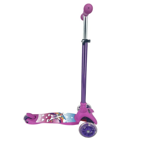 Encontraproduto.com.br - Patinete com 3 Rodas LED Unicórnio New Atrio - ES455OUT [Reembalado]