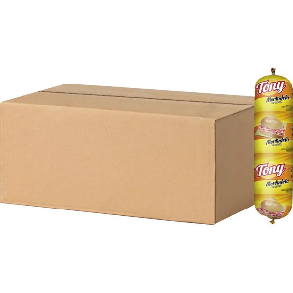 Encontraproduto.com.br - Mortadela de Frango Tony Caixa com 10kg