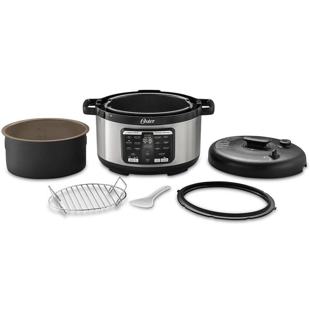 Panela De Pressão Elétrica Multifunções 5,7l Oster 220v