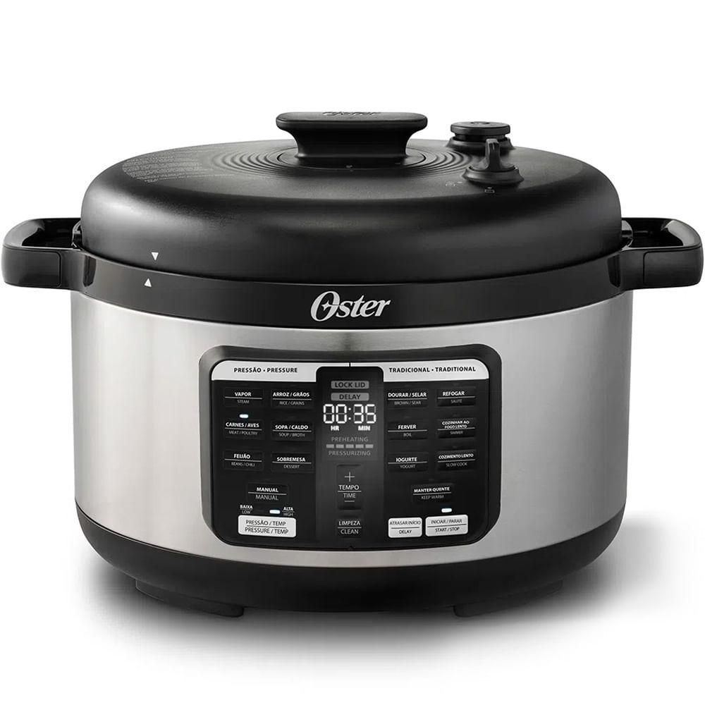 Encontraproduto.com.br - Panela De Pressão Elétrica Multifunções 5,7l Oster 220v