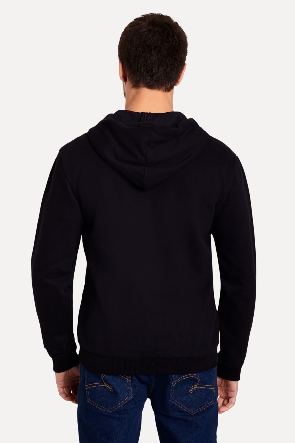 Encontraproduto.com.br - Hoodie Moletom Basico C/ Ziper