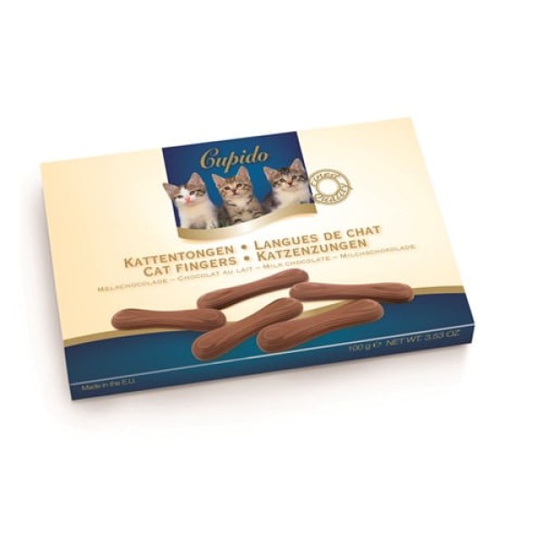 Chocolate Belga Língua de Gato Cupid 100g