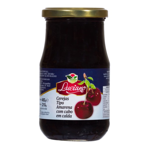 Cereja Amarena com Cabo Luciano 210g