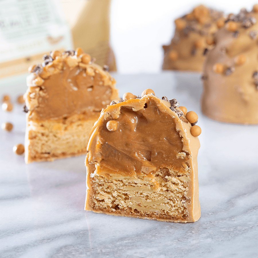 Encontraproduto.com.br - Chocolate Gold Caramelo 30,4% - 400g CALLEBAUT