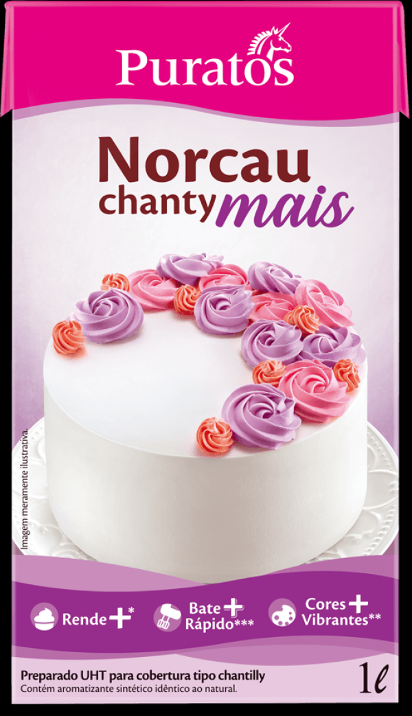 Encontraproduto.com.br - Chantilly Norcau Tradicional Chanty Mais 1 Litro