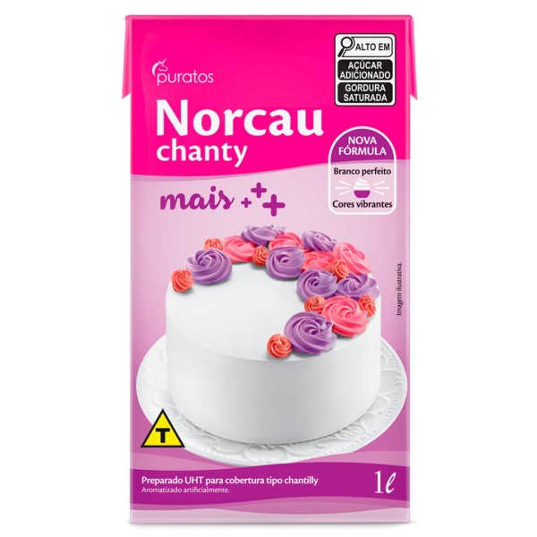 Encontraproduto.com.br - Chantilly Norcau Tradicional Chanty Mais 1 Litro