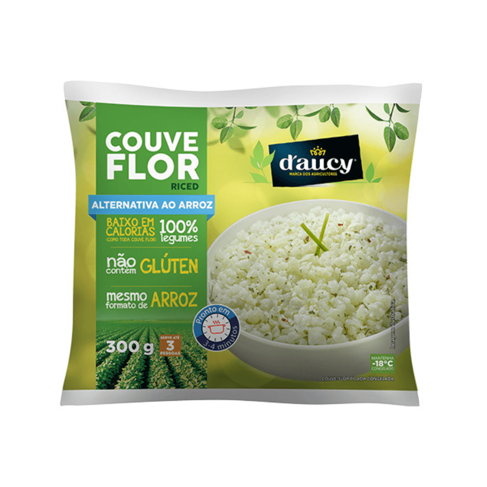 Couve Flor Riced Daucy 300g