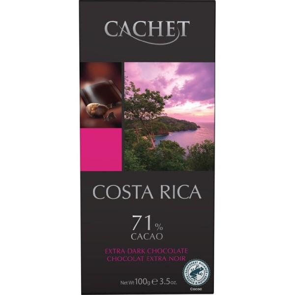 Chocolate Costa Rica 71% Cacau Cachet 100g
