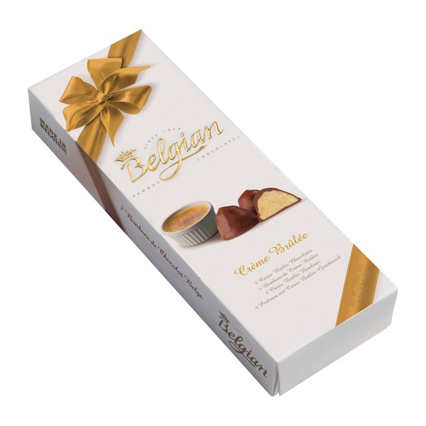 Encontraproduto.com.br - Bombom de Chocolate com Crème brulée Belgian Pralines 50g