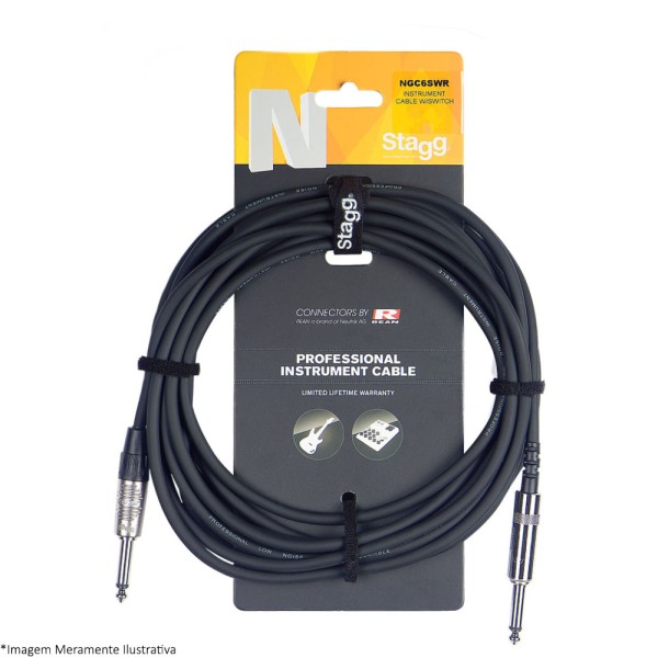 Encontraproduto.com.br - Cabo para Guitarra PLUG P10 NGC3SWR - Stagg