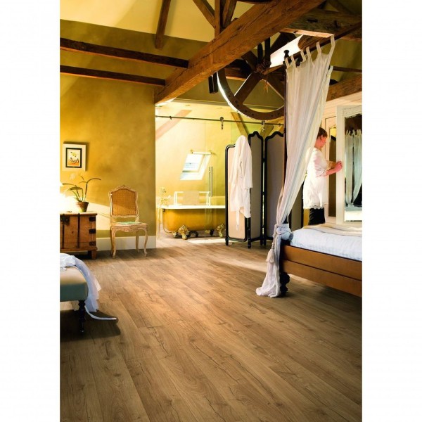 Encontraproduto.com.br - Piso Laminado Quick Step Impressive 1,83m² Carvalho Clássico Natural