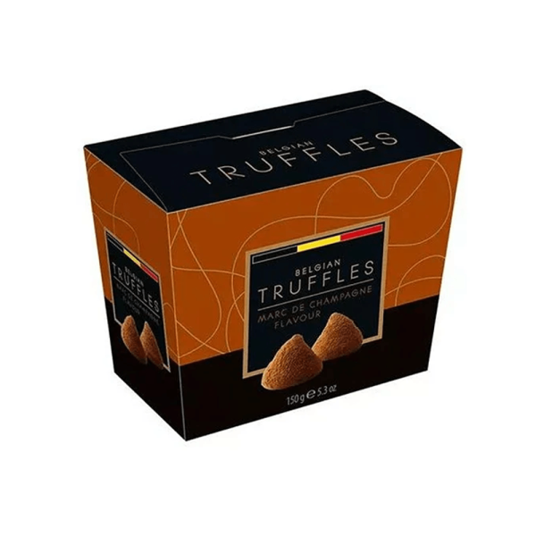 Encontraproduto.com.br - Bombons de Chocolate Truffles Belgian com Champagne Caixa 150g
