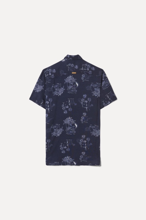 Encontraproduto.com.br - Camisa Mini Sm Full Print Hawaian Dream