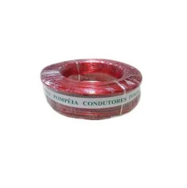 Encontraproduto.com.br - Fio Paralelo Pompeia Bicolor Cristal 2X12 2,50 MM Rolo com 100 Metros