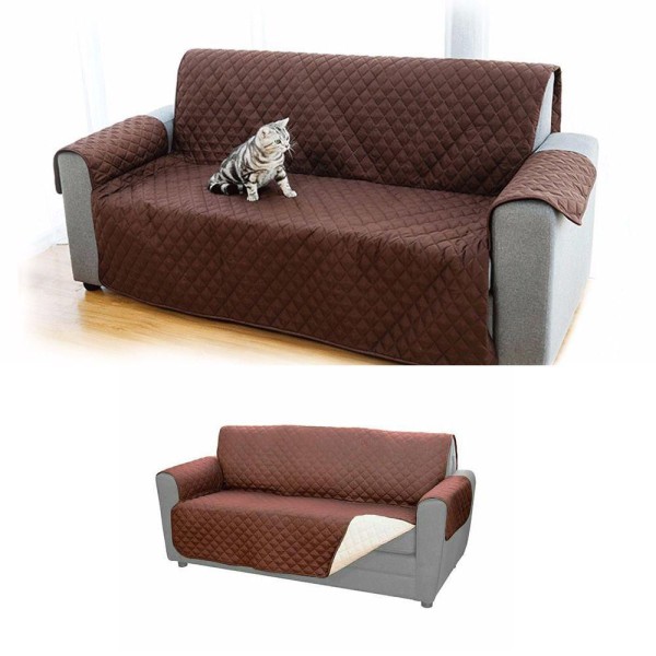 Encontraproduto.com.br - Capa Protecao Sofa Para Pet 4 Lugares Cachorro Gato Bebida Comida