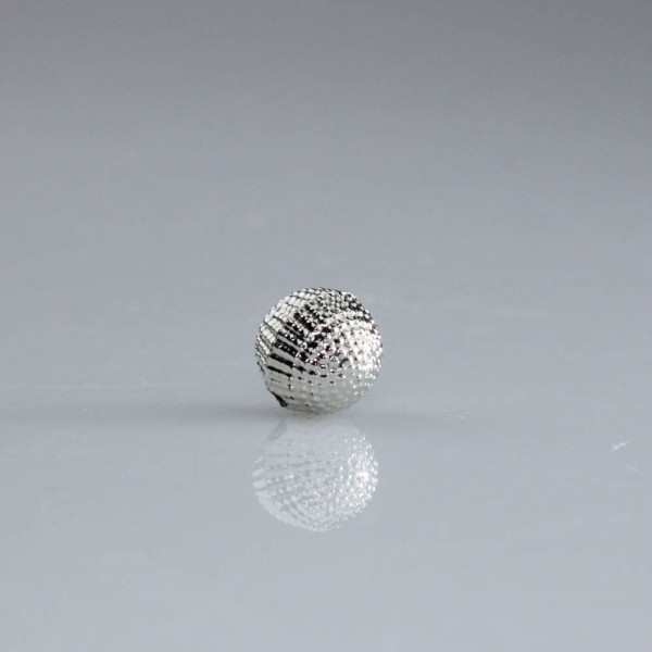 Encontraproduto.com.br - BOLA CASCUDA PASSANTE 10MM EM ABS COM 500GR