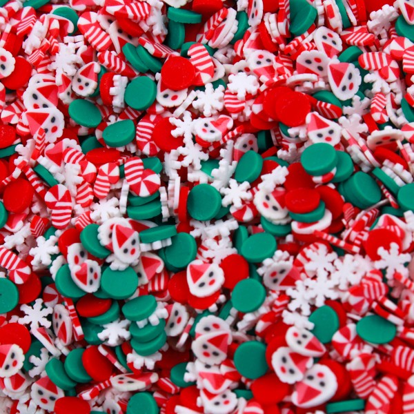 Encontraproduto.com.br - APLIQUE NATALINO PAPAI NOEL EM PVC COM 250G