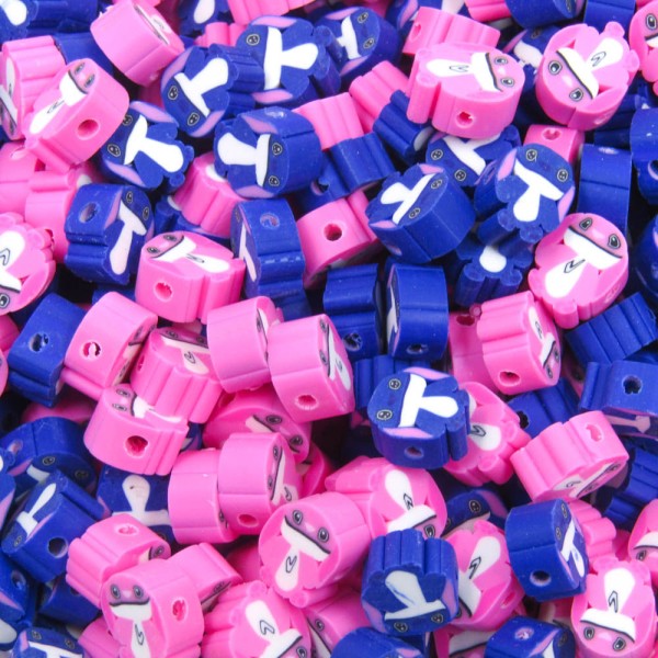 Encontraproduto.com.br - ENTREMEIO FIMO STITCH 10X05MM EM PVC COM 500 PEÇAS