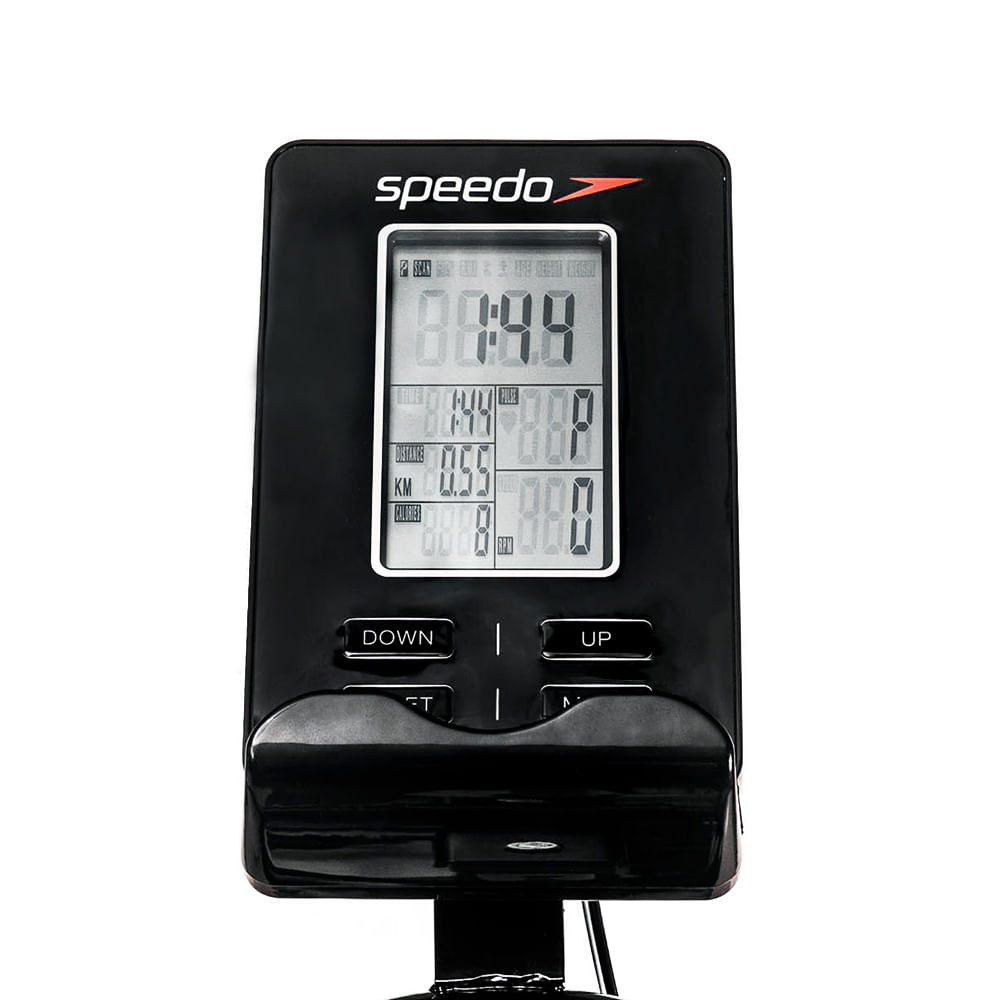Encontraproduto.com.br - Bicicleta Spinning Speedo S103 Painel c/ Conexão Bluetooth