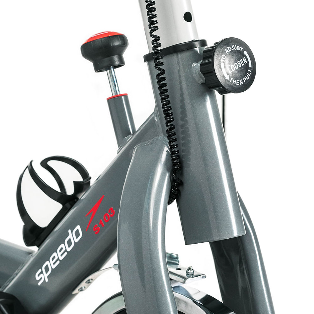 Encontraproduto.com.br - Bicicleta Spinning Speedo S103 Painel c/ Conexão Bluetooth
