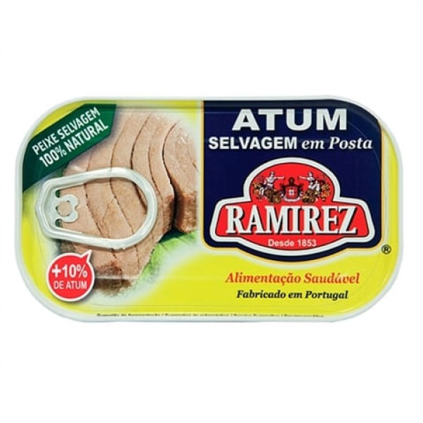 Encontraproduto.com.br - ATUM PORTUGUES RAMIREZ OLEO COMESTIVEL 120G
