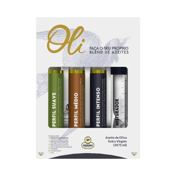 Encontraproduto.com.br - Kit Azeite Extra Virgem Brend Andorinha 225ml com 3 Unidades