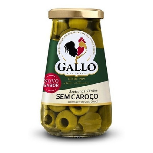 Azeitona Gallo Verde sem Caroço 150G