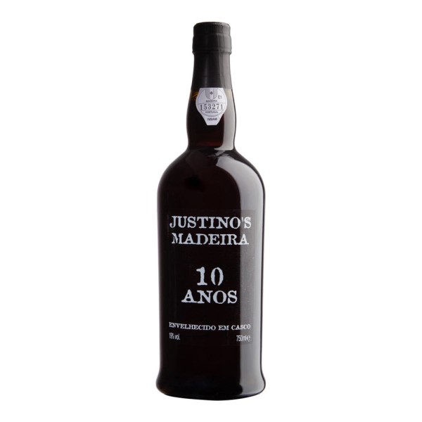 Vinho Tinto Madeira Justinos 10 anos 750ml