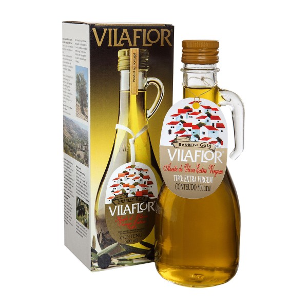 Encontraproduto.com.br - Azeite Extra Virgem Reserva Gold Vila Flor 500ml