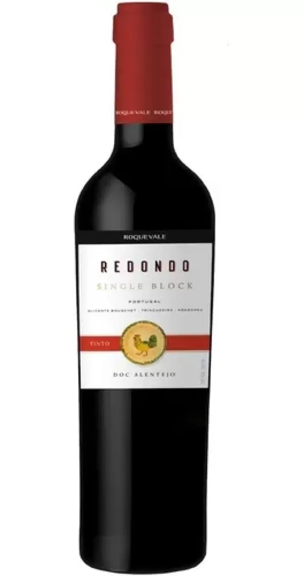 Vinho Tinto Português Redondo Single Block Garrafa 750ml
