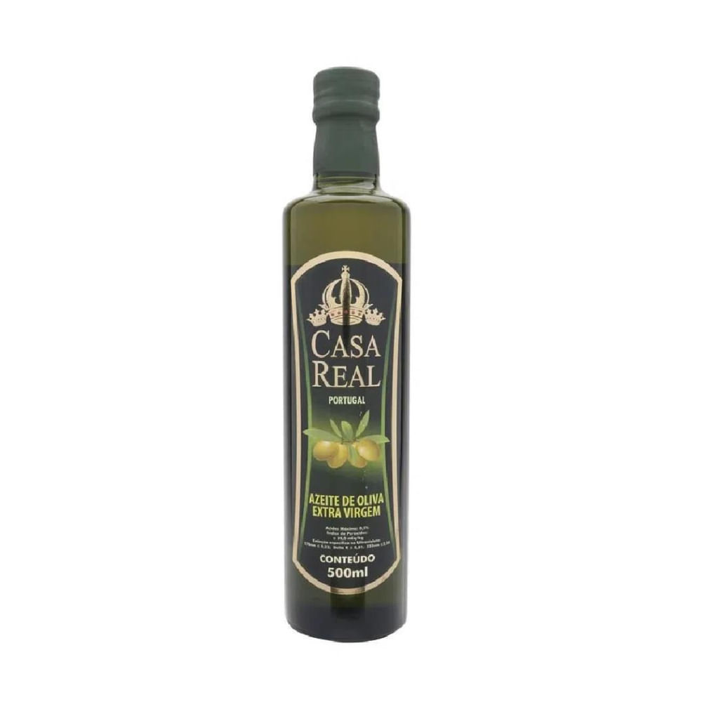 Azeite Português Casa Real Extra Virgem Vidro 500ml
