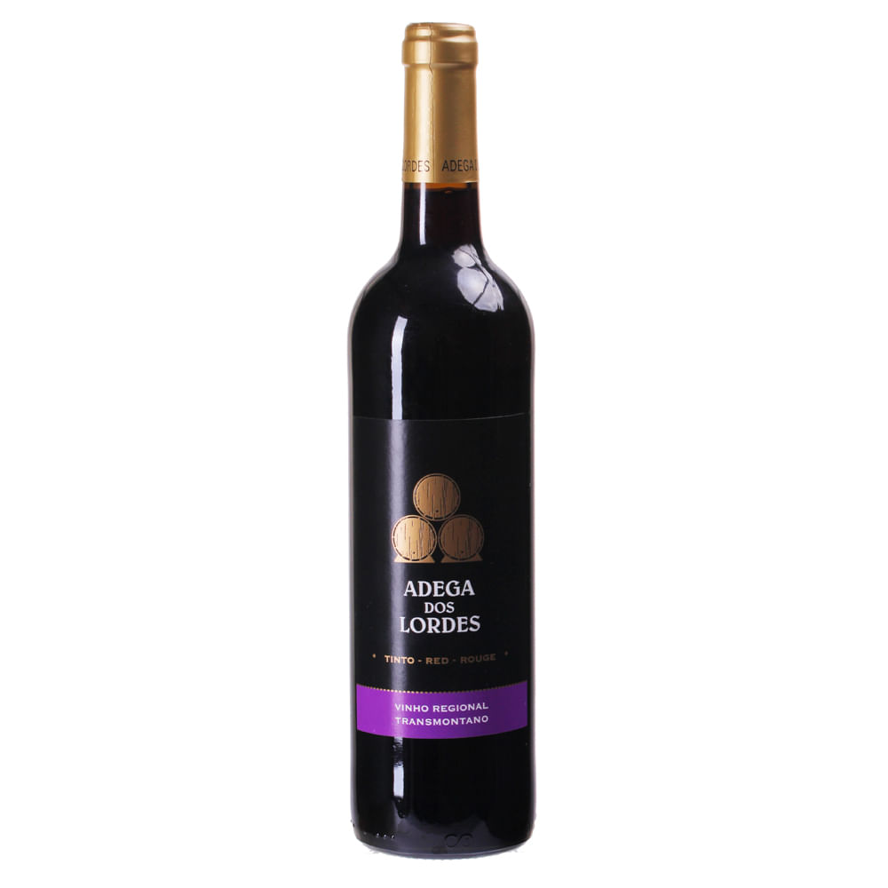 Vinho Português Adega Lordes Regional Trasm Tinto 750ml