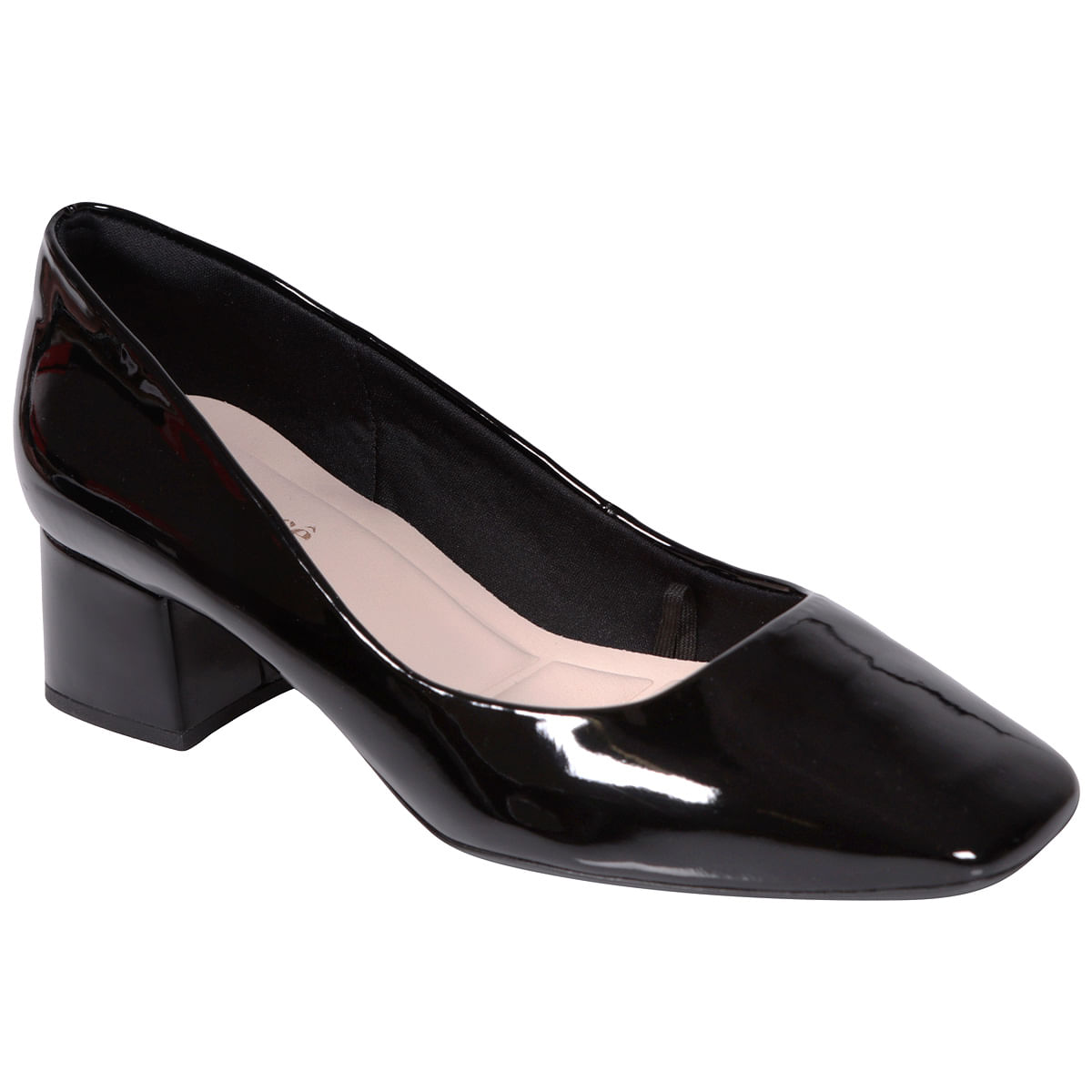 Sapato Bebece Verniz Preto
