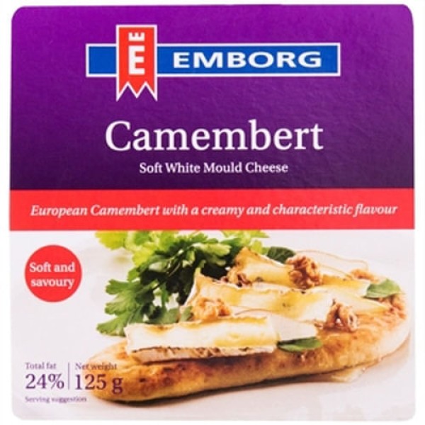 Encontraproduto.com.br - Queijo Camembert Emborg Lata 125g