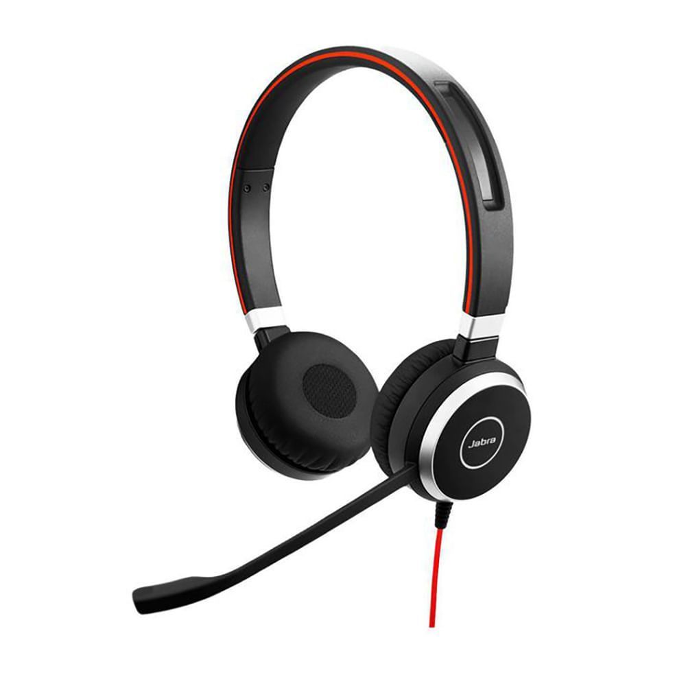 Encontraproduto.com.br - Fone de Ouvido Evolve 40 MS Jabra com Microfone e Cancelamento de Ruído Chamadas