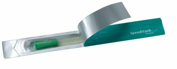 Encontraproduto.com.br - Cateter Uretral Lubrificado SpeediCath Feminino - Coloplast 28506 - Caixa 30 unidades
