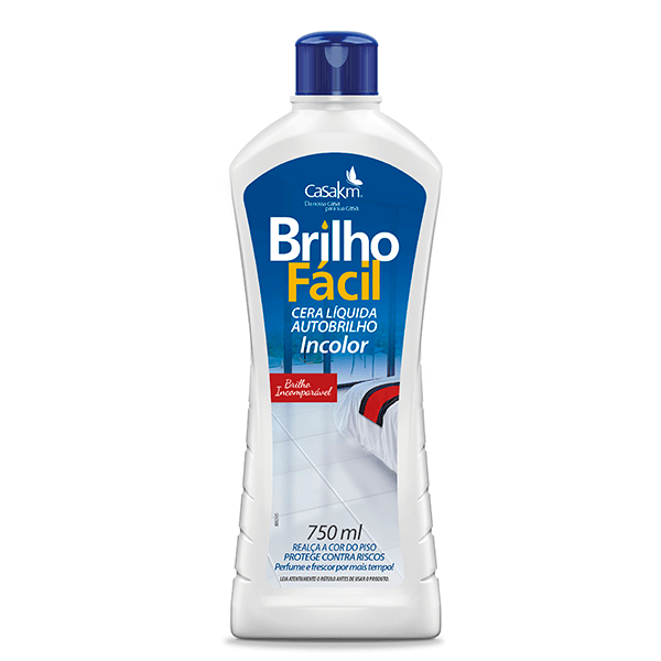 Cera Líquida Brilho Fácil Incolor 750ml