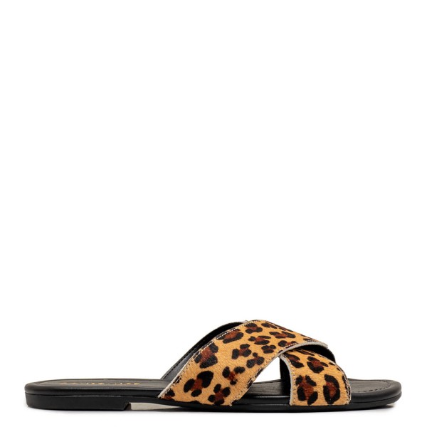 Encontraproduto.com.br - Scarpin Slingback Fivela Dupla Onça