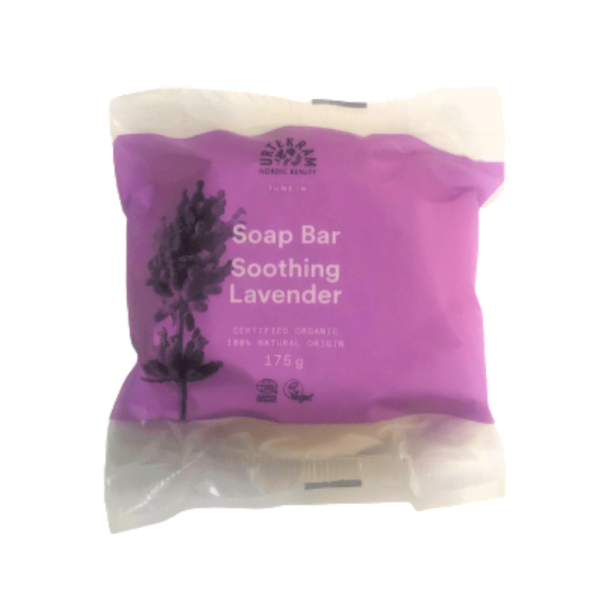 Encontraproduto.com.br - Sabonete Vegano e Orgânico Lavanda Para Peles Normais a Secas com Probióticos 175g - Urtekram