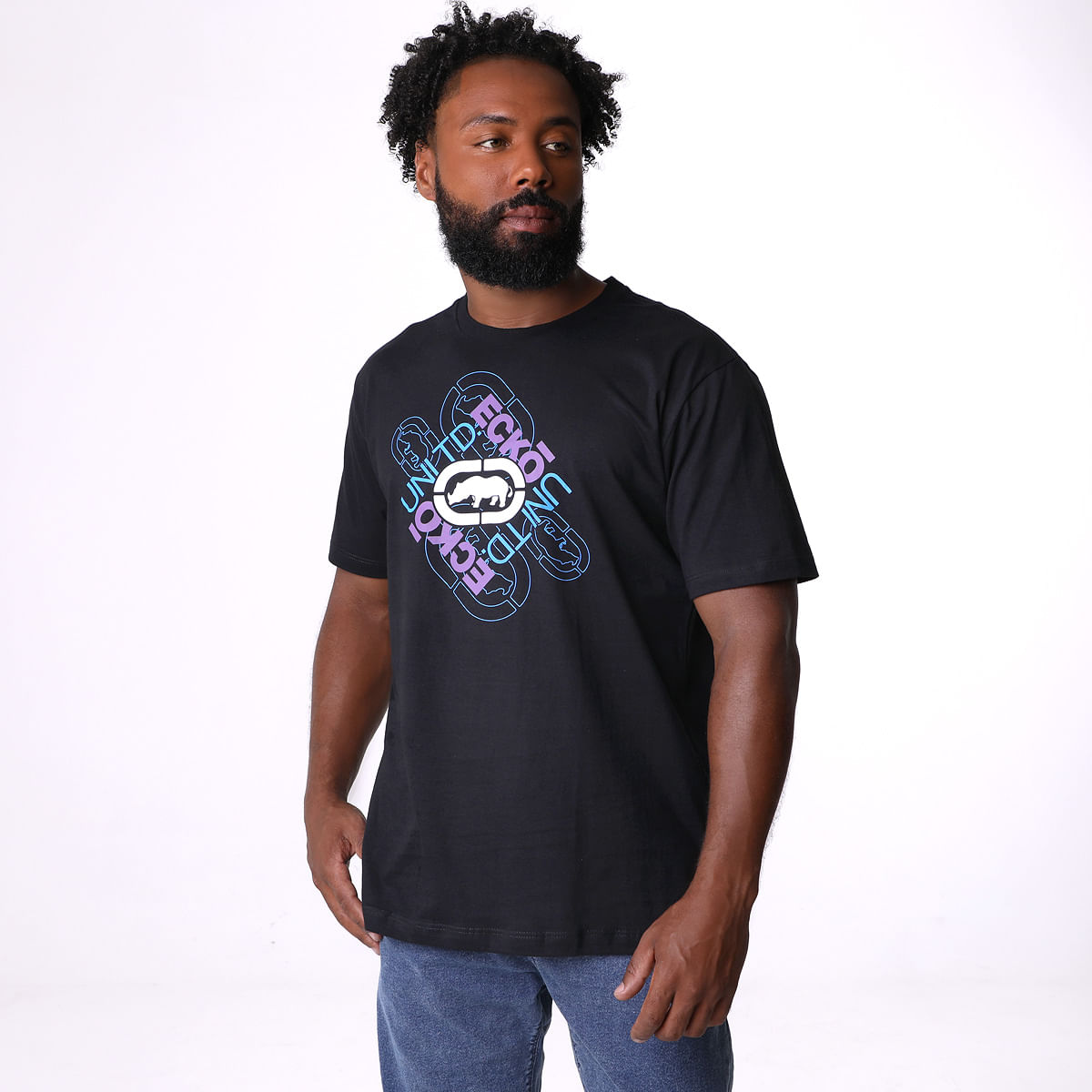 Camiseta Preta Ecko