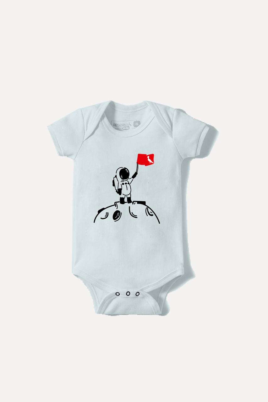 BODY RESERVA MINI BEBÊ ASTRONAUTA LUA