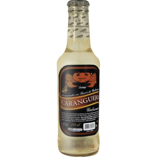 Encontraproduto.com.br - Cachaça Caranguejo Umburana Long neck com 275ml